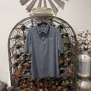 Under Armour Men's Charcoal Polo Shirt